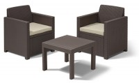 Allegro balcony brown - warm taupe
